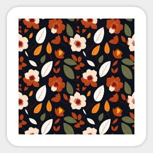 Floral Symphony: Petal Perfection Sticker